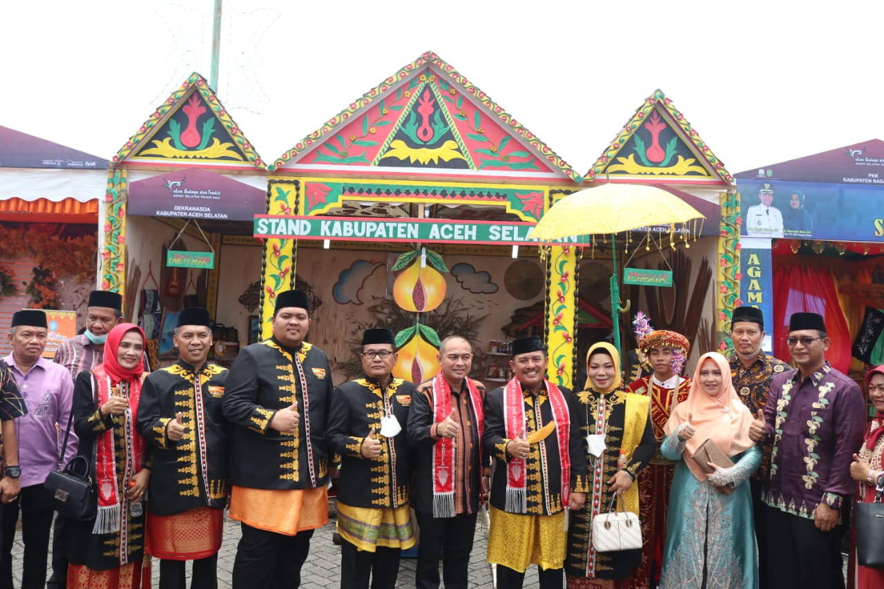 Diserbu Pengunjung, Ini Ditampilkan di Stand Pameran Aceh Selatan pada event Budaya dan Tradisi Barsela di Subulussalam