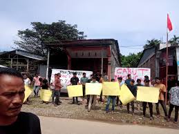 Masyarakat Manggamat Aceh Selatan Gelar Aksi Demo, Tolak Tambang PT BMU